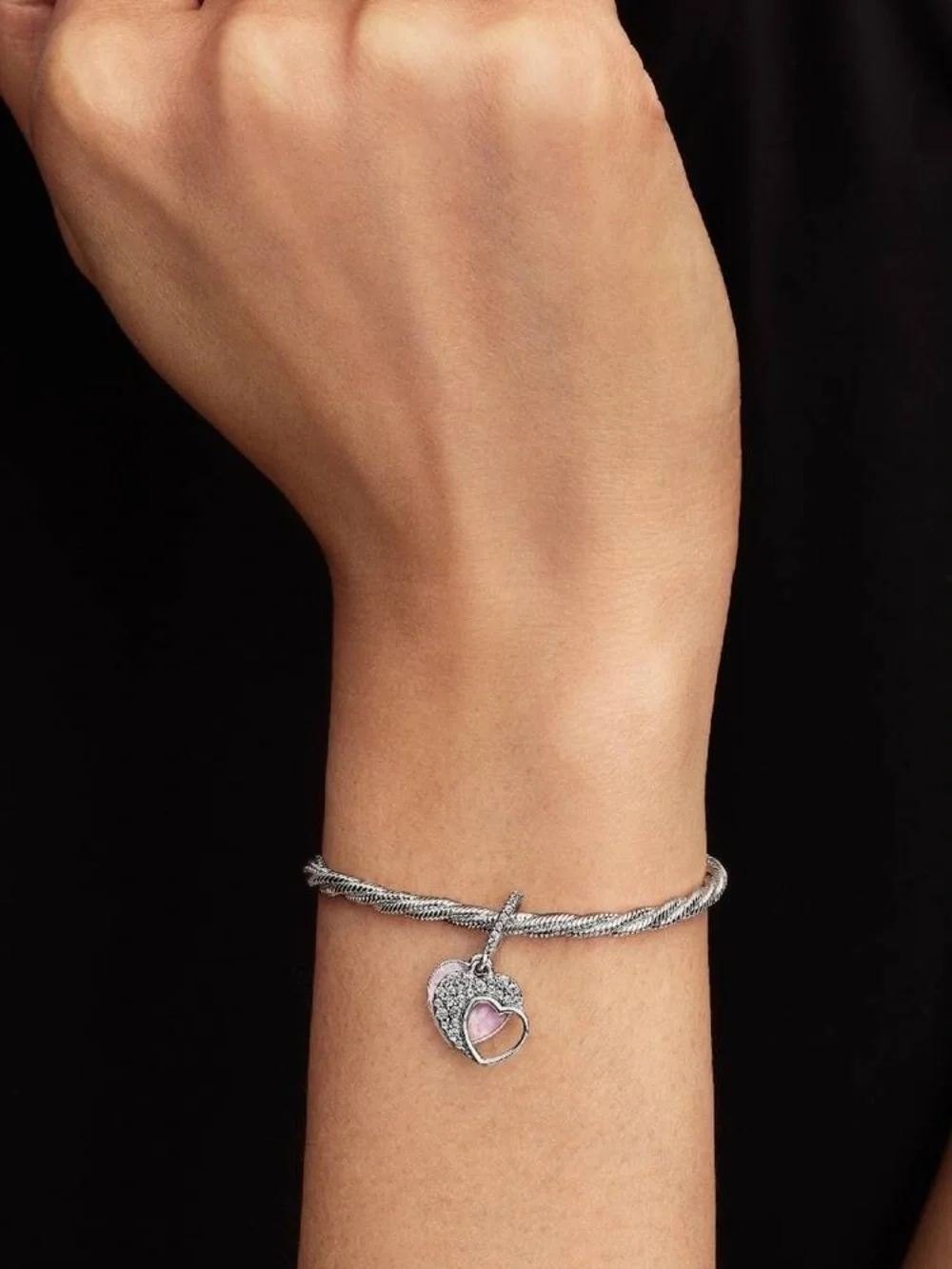 Pandora Beautiful Mother Double Dangle Charm